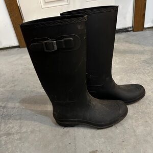 Black Women's Rain Boots size 9